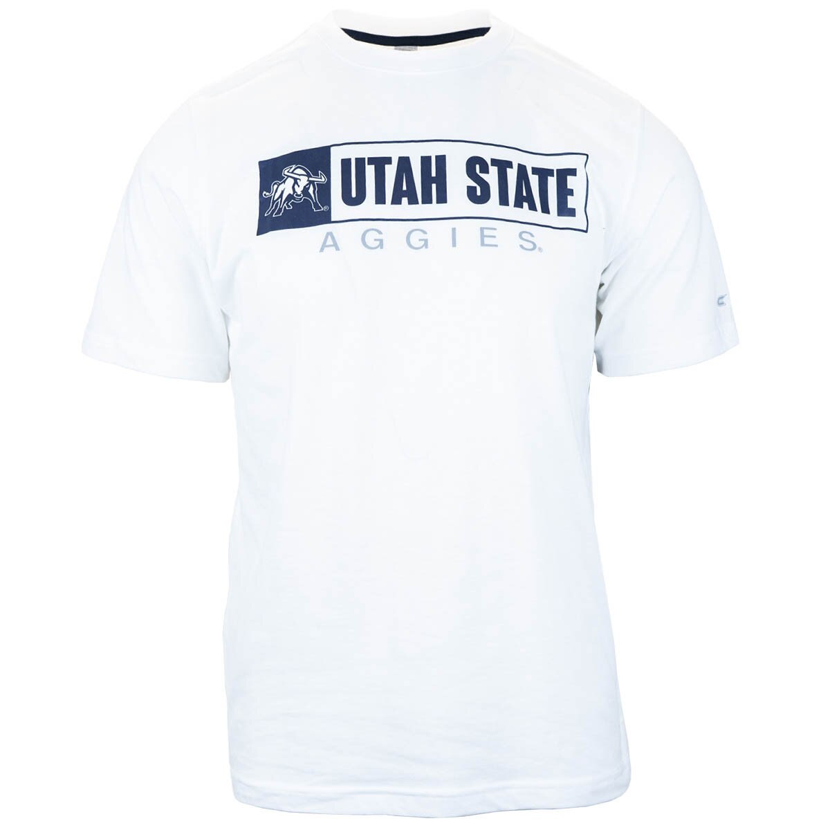 Men's Utah State Aggies Box Tee white